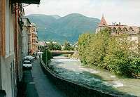 Vorschaubild: Bruneck Wie viele andere Städte auch, wurde Bruneck am Fluss errichtet.