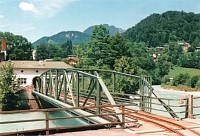 Vorschaubild: Berchtesgaden Die Schienen zur Salzfabrik liegen noch. Salz wird hier heute nicht mehr gefördert.