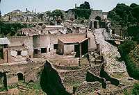 Vorschaubild: Pompeji Die Porta Marina, das heutige Haupteingangstor  für die Touristen