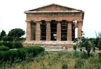 Vorschaubild: Paestum Vorderansicht des Poseidontempels