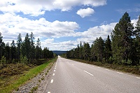 Vorschaubild: Bildimpressionen Straße  bei Tjäkjokk/SE