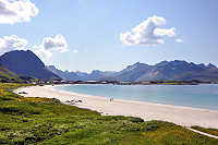 Vorschaubild: Auf den Lofoten Strand von Ramberg