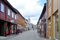 Vorschaubild: weiter Richtung Süden Kjerkgata (Kirchgasse)