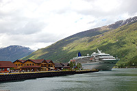 Vorschaubild:  im Hafen von Flam