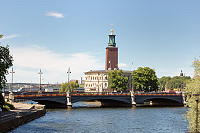 Vorschaubild: Stockholm Stadthaus mit den Drei Kronen