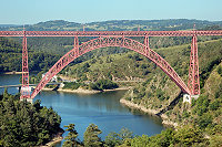 Vorschaubild: Frankreich Anreise der Garabit-Viadukt Gustave Eiffels bei Saint-Flour