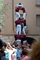 Vorschaubild: katalanischen Hinterland Castellers beim Menschenturmbau