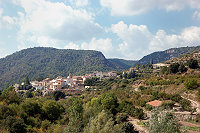 Vorschaubild: katalanischen Hinterland Blick auf la Febro
