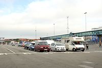 Vorschaubild: Anreise Oslo-Fähre Warten im Hafen